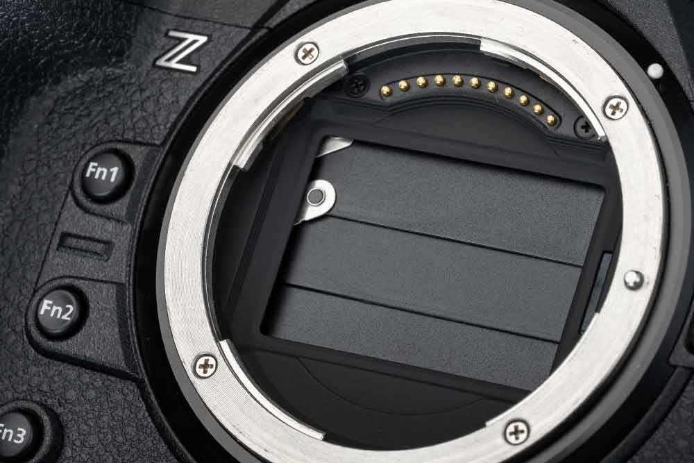Защита сенсора в фотокамере Nikon Z9