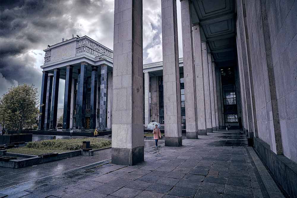 Съемка в дождь на практике фотошколы IAP